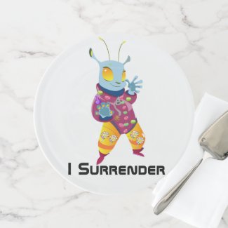 I Surrender Brownie Cake Stand