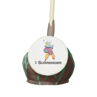 I Surrender Cake Pop