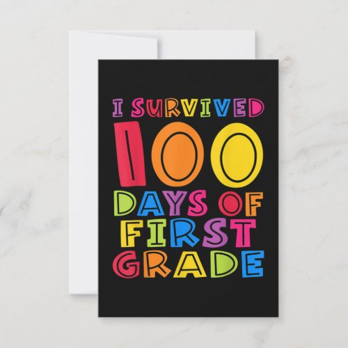 I Survived 100 Days of First Grade