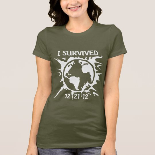 "I Survived 12-21-12" End of the World T-Shirt