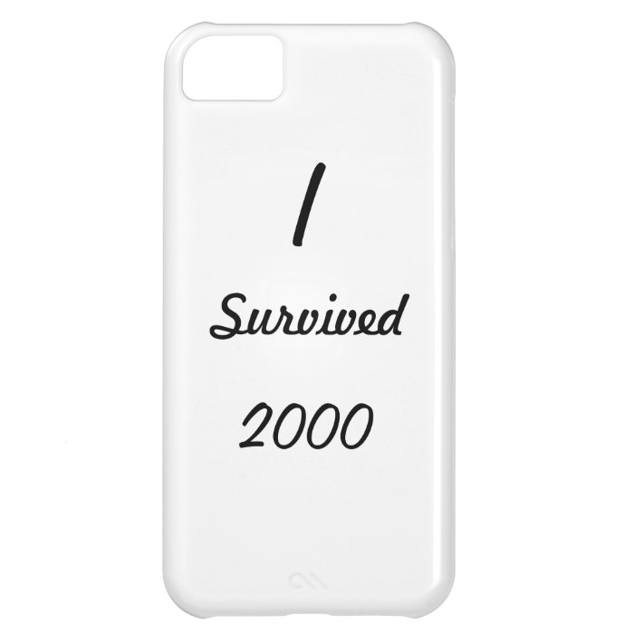 I survived 2000 case for iPhone 5C