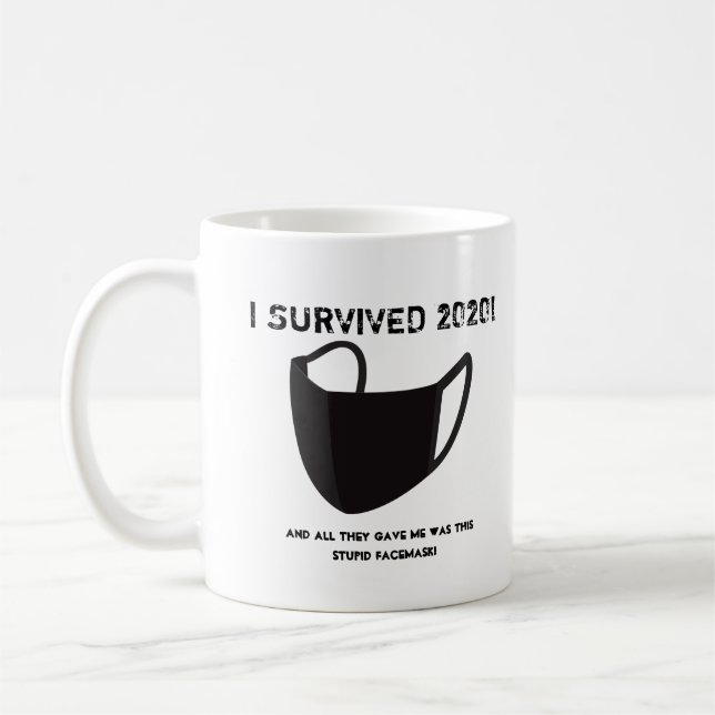 I SURVIVED 2020! Coffee Mug (Left)