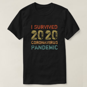 I Survived 2020 Coronavirus Pandemic T-Shirt