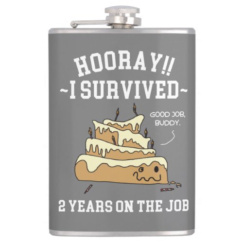 I Survived 2 Years on the Job Employee Anniversary