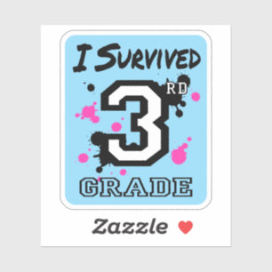 I Survived 3rd Grade Sticker
