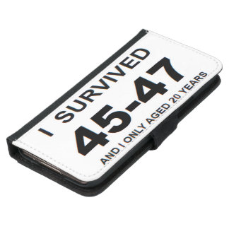 I Survived 45-47 Samsung Galaxy S5 Wallet Case