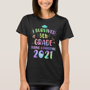 I Survived 5th Grade 2021 Graduation T-Shirt