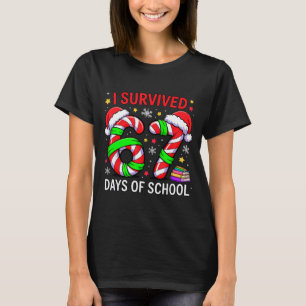 I Survived 67 Days Of School Christmas T-Shirt