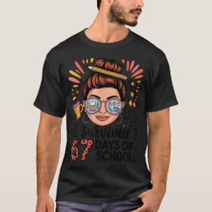 I Survived 67 Days Of School Fueled By Coffee & T-Shirt