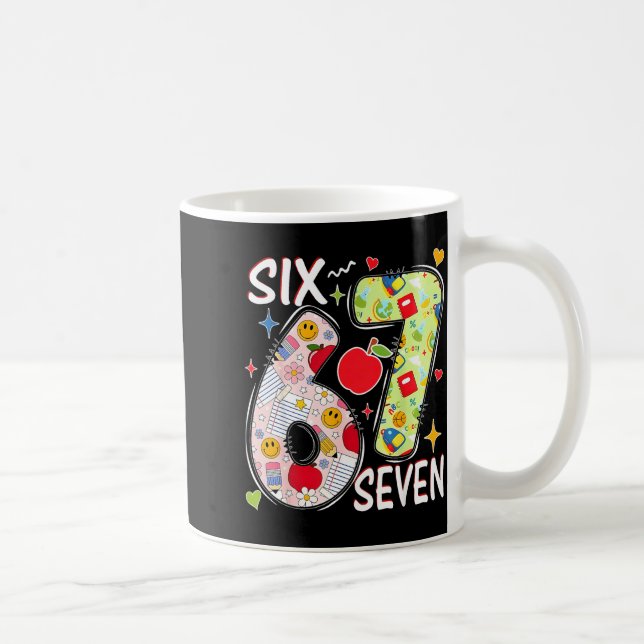 I Survived 67 Days Of School Funny 67 Teachers Stu Coffee Mug (Right)