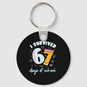 I Survived 67 Days Of School Funny 67 Teachers Stu Keychain
