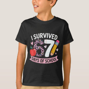 I Survived 67 Days Of School Funny Meme Student Te T-Shirt