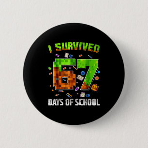 I Survived 67 Days Of School Funny Meme Teacher St Button