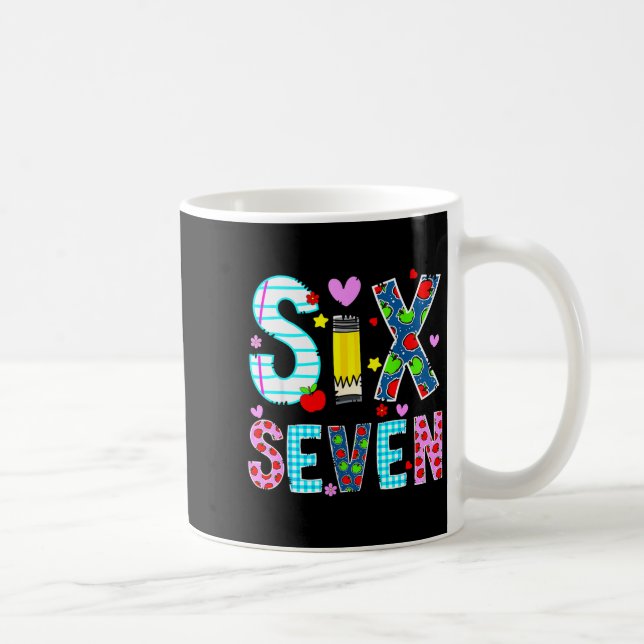 I Survived 67 Days Of School Funny Meme Teacher St Coffee Mug (Right)