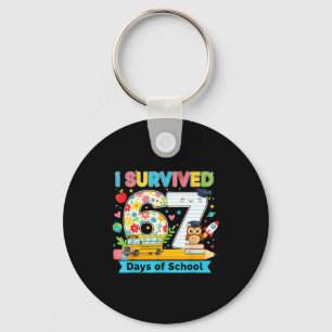 I Survived 67 Days Of School Funny Meme Teacher St Keychain
