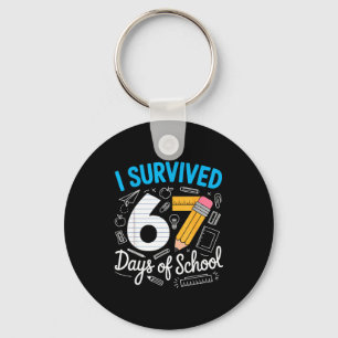 I Survived 67 Days Of School Funny Meme Teacher St Keychain