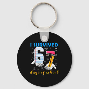 I Survived 67 Days Of School Funny Meme Teacher St Keychain