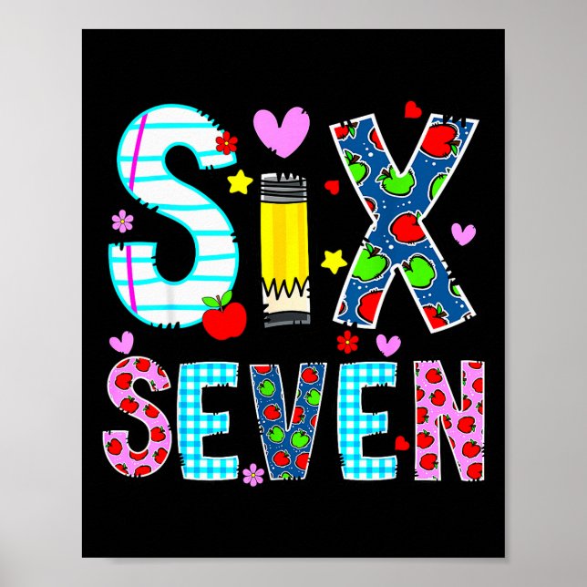 I Survived 67 Days Of School Funny Meme Teacher St Poster (Front)