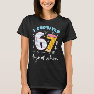 I Survived 67 Days of School Funny Meme Teacher St T-Shirt