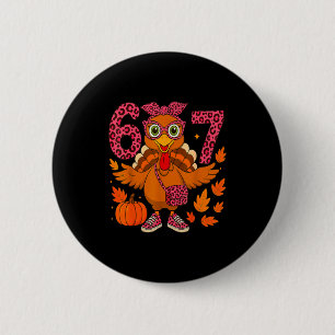 I Survived 67 Days Of School - Funny Teachers Stud Button