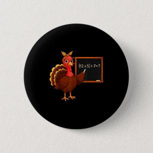 I Survived 67 Days Of School Six Seven 90s Turkey Button