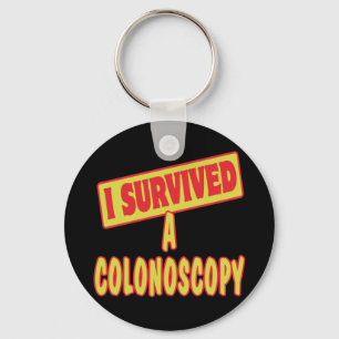 I SURVIVED A COLONOSCOPY KEYCHAIN