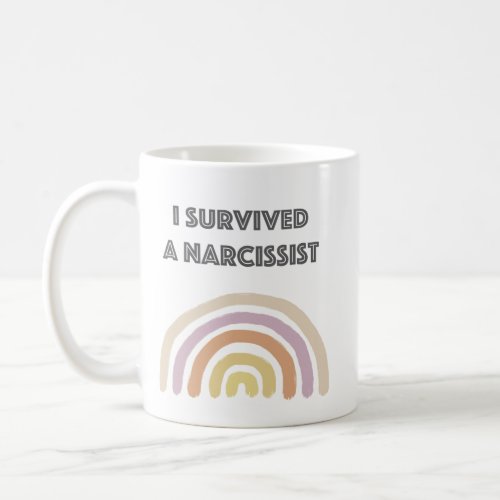 I Survived A Narcissist Mug