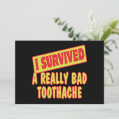 I SURVIVED A REALLY BAD TOOTHACHE (Standing Front)