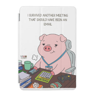 I Survived Another Meeting iPad Mini Cover
