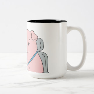 I Survived Another Meeting Two-Tone Coffee Mug