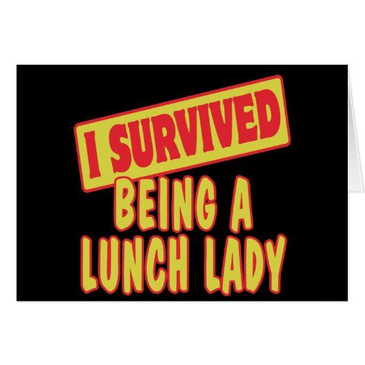 I SURVIVED BEING A LUNCH LADY (Front Horizontal)