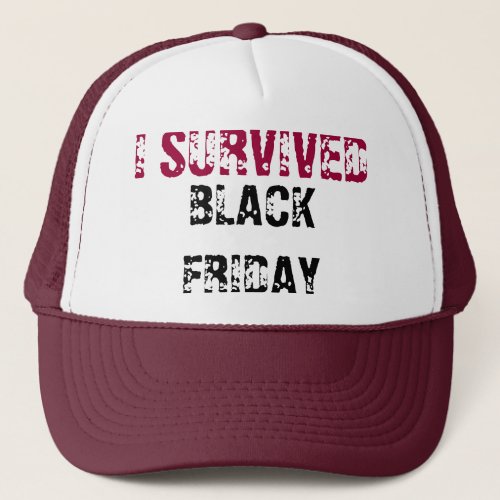 I SURVIVED BLACK FRIDAY _ CAP