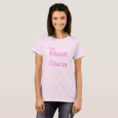 I Survived Breast Cancer T-shirt (Front Full)