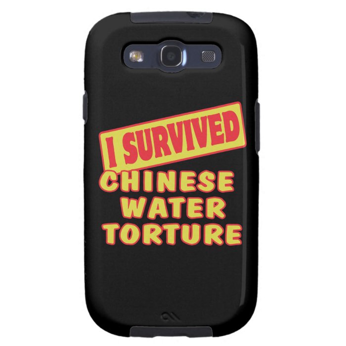I SURVIVED CHINESE WATER TORTURE GALAXY SIII COVER