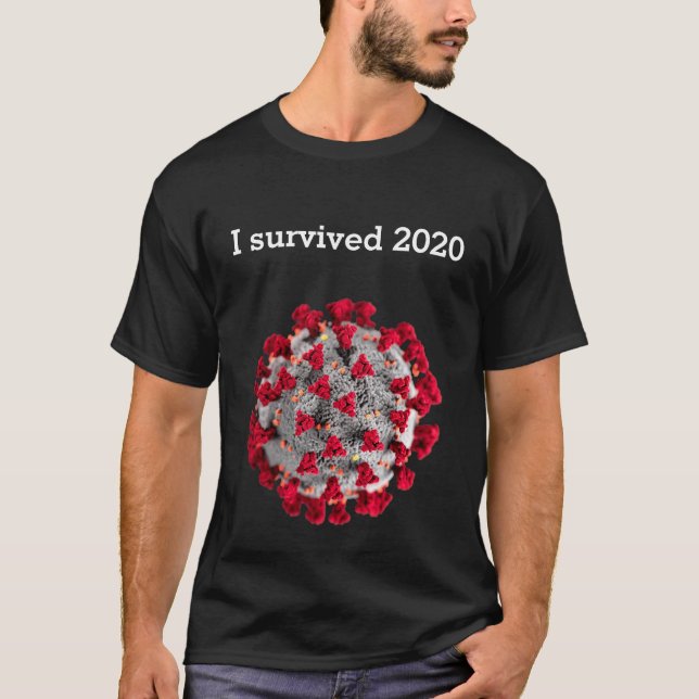 I survived coronavirus T-Shirt (Front)