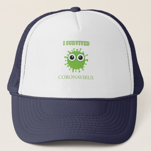 I Survived Coronavirus Trucker Hat