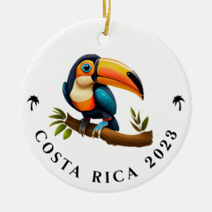 I Survived Costa Rica 2023 - Toucan Bird Ornament