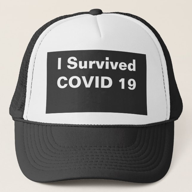 I survived COVID 19 Hat (Front)