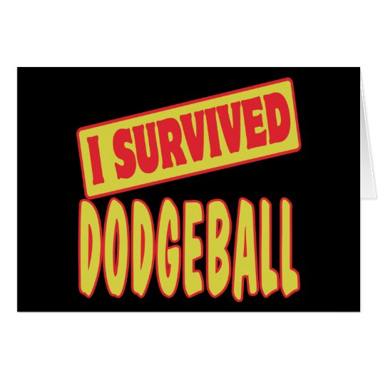 I SURVIVED DODGEBALL CARDS (Front Horizontal)