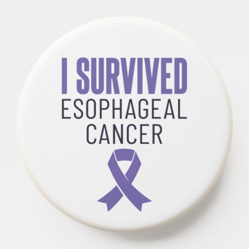I Survived Esophageal Cancer Warrior Survivor PopSocket