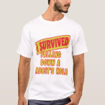 I SURVIVED FALLING DOWN A RABBITS HOLE T-Shirt