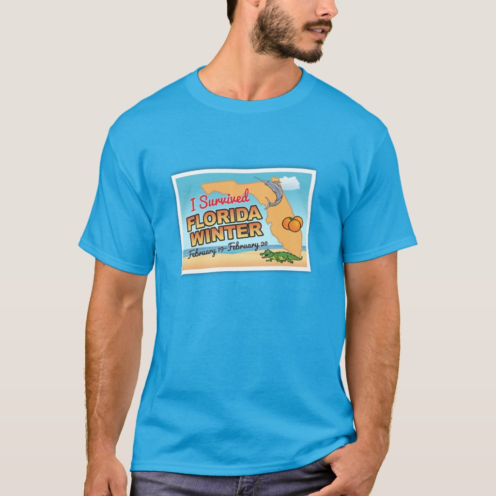 I Survived Florida Winter T-Shirt