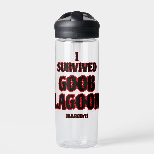 I survived Goob Lagoon Water Bottle (Front)