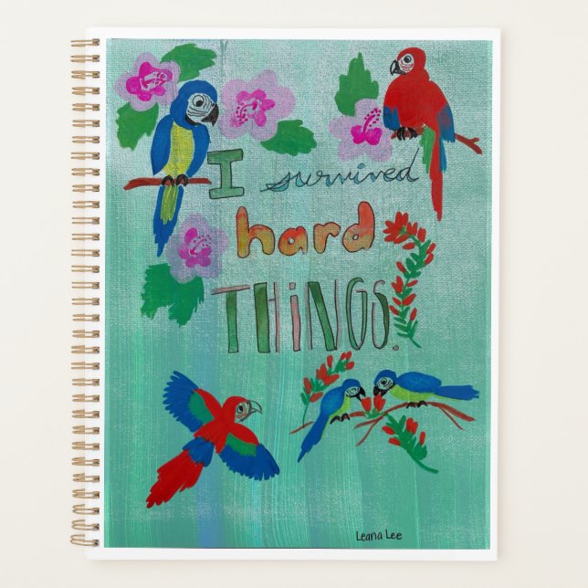 I Survived Hard Things Planner  (Front)