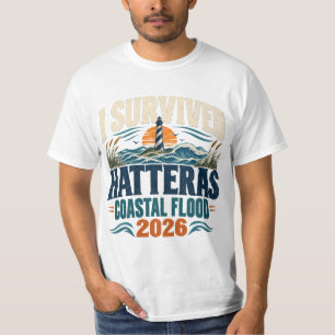 I Survived Hatteras Island Coastal Flood 2026 T-Shirt