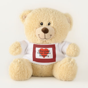 I Survived Heart Surgery Teddy Bear