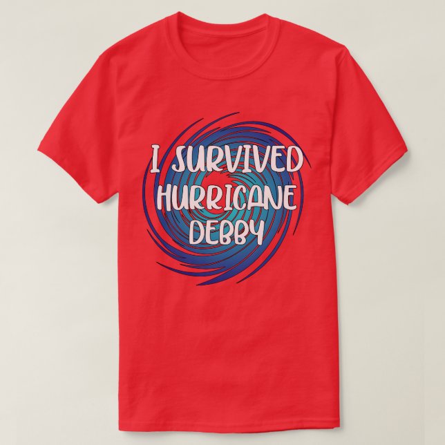 I Survived Hurricane Debby 2024 Florida TShirt (Design Front)