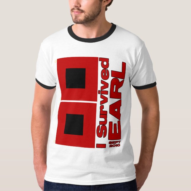 I Survived Hurricane Earl T-Shirt (Front)