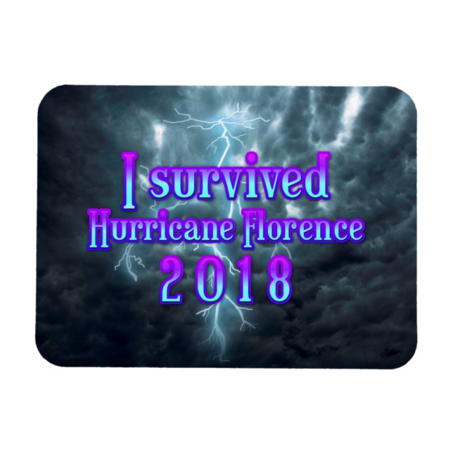 I survived Hurricane Florence Magnet (Horizontal)