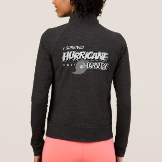 I Survived Hurricane Harvey Womens Sweat Shirt